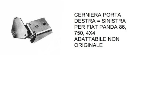 Cerniera inferiore porta - inferiore,