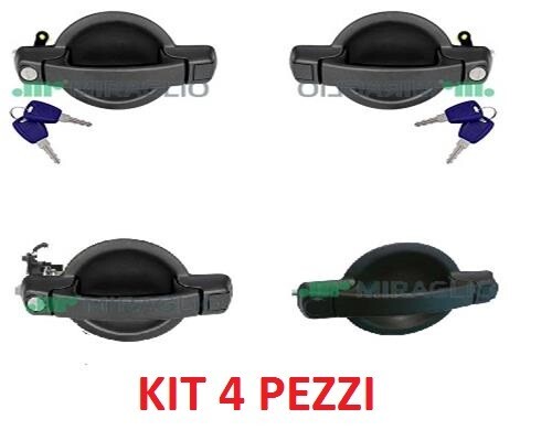 Kit maniglie porta fiat doblo - maniglie,