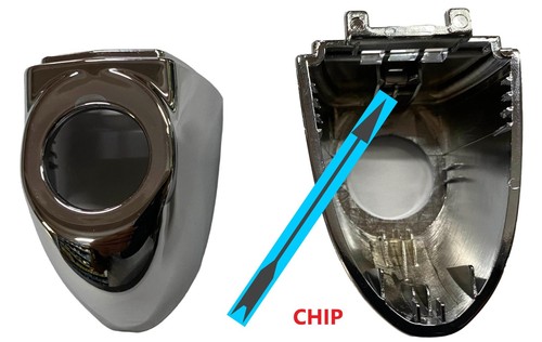 Fiat tappo maniglia - tappo, cromato